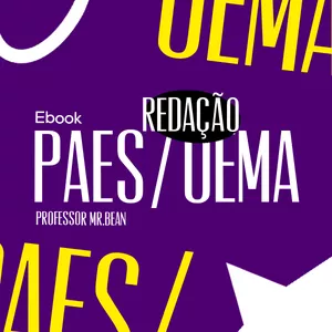 Imagem de capa para o Ebook E-book Redação PAES/UEMA