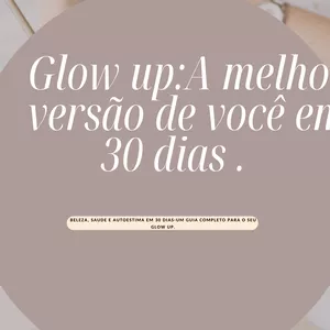 Imagem de capa para o Curso online Glow up