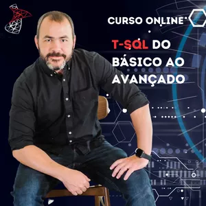 Imagem de capa para o Curso online T-SQL do Básico ao Avançado