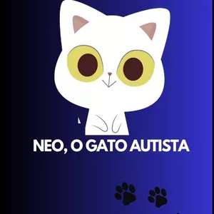 Imagem de capa para o Ebook Neo, o Gato Autista