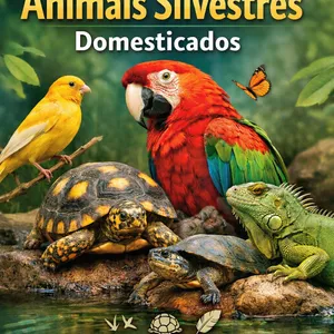Imagem de capa para o Ebook Guia de cuidados com animais silvestres domesticados
