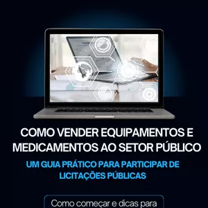 Imagem de capa para o Ebook eBook - Como Vender Equipamentos e Medicamentos ao Setor Público