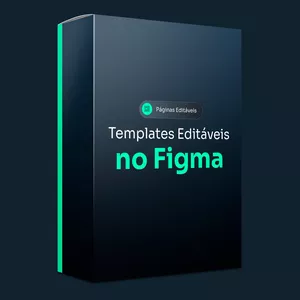 Imagem de capa para o Curso online 30 Templates de Páginas Editáveis