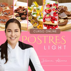 Imagen de portada para Curso online POSTRES LIGHT
