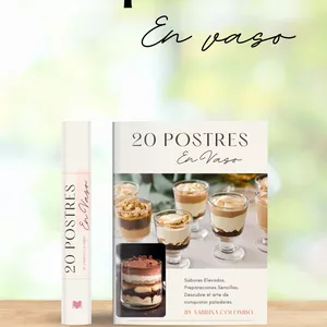 Imagen de portada para Ebook 20 postres en vaso 