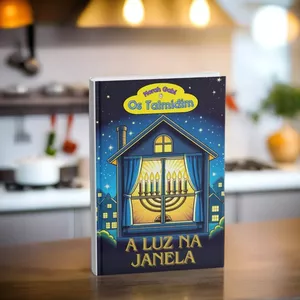 Imagem de capa para o Ebook LIVRO DIGITAL - A LUZ NA JANELA (UM GUIA COMPLETO E DIVERTIDO PARA CELEBRAÇÃO DE CHANUCÁ EM FAMÍLIA)