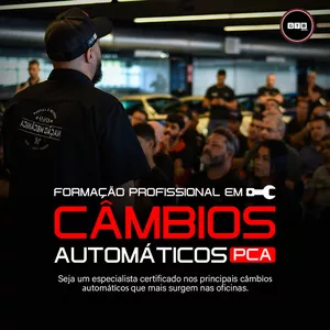 Imagem de capa para o Curso online Formação Profissional em Câmbio Automático