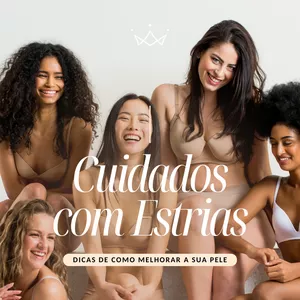Imagem de capa para o Ebook Cuidados com as Estrias