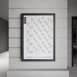 Imagem de capa para o Ebook Calendário 2025 A0 - para imprimir