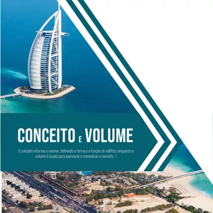 Imagem de capa para o Ebook CONCEITO E VOLUME NA ARQUITETURA 