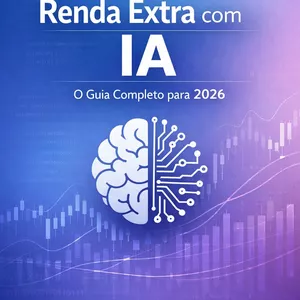 Imagem de capa para o Ebook RENDA EXTRA COM IA 