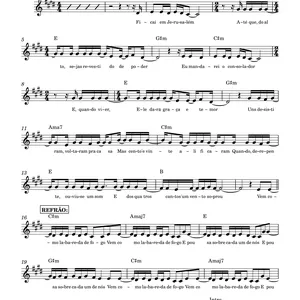 Imagem de capa para o Ebook Labareda - Jefferson &amp; Suellen  - CIFRA - LETRA E MELODIA