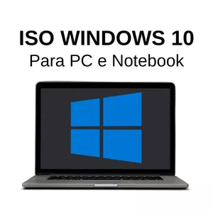 Imagem de capa para o Ebook ISO - Win10 - 32 e 64 - Geral