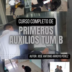 Imagen de portada para Ebook Curso completo de primeros auxilios TUM B