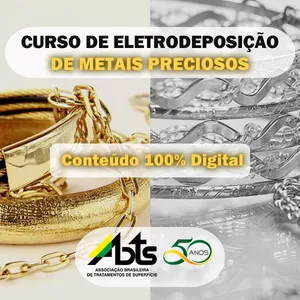 Imagem de Curso de Eletrodeposição de Metais Preciosos criado por ABTS na hotmart