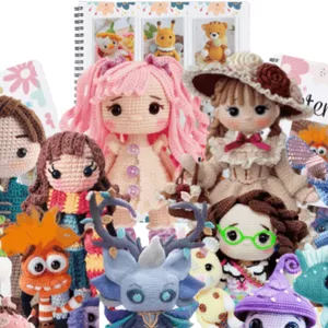 Imagen de portada para Curso online 1.000 patrones de amigurumis