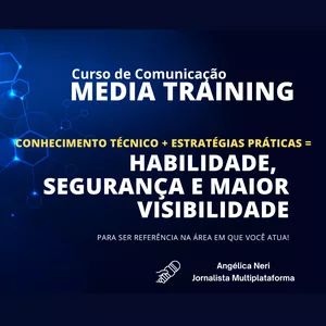 Curso MEDIA TRAINING (Treinamento de mídia ou Treinamento de imprensa)