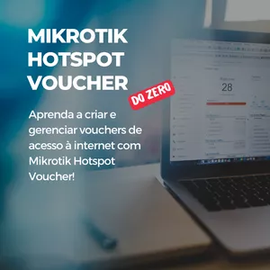 Imagem de capa para o Curso online Mikrotik Hotspot Voucher