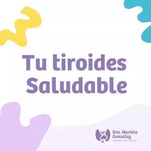 Imagen de portada para Curso online Tú tiroides saludable | Full extras