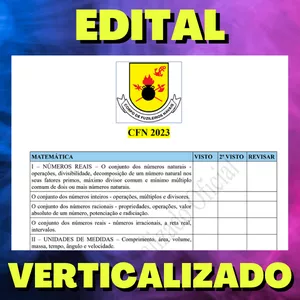 Imagem de capa para o Ebook Fuzileiro Naval CFN - 2023 - Edital Verticalizado