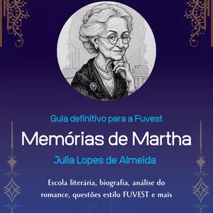 Imagem de capa para o Ebook Memórias de Martha: guia definitivo FUVEST
