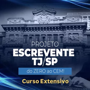 Imagem de capa para o Curso online Projeto Escrevente TJ/SP