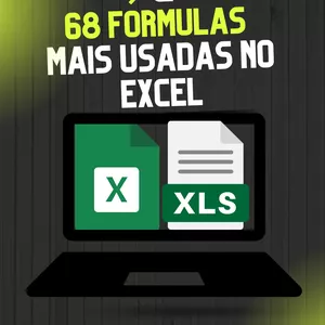 Imagem de capa para o Ebook 68 fórmulas essenciais no Excel