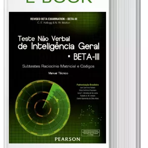 Imagem de capa para o Ebook Teste Psicotécnico Beta 3 Beta|||