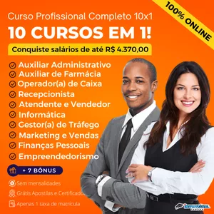 Curso Curso Profissionalizante 10 em 1