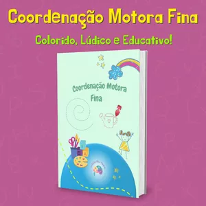 Imagem de capa para o Ebook Coordenação Motora Fina 