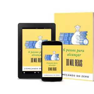 Imagem de capa para o Ebook Como Juntar 10 mil reais do zero