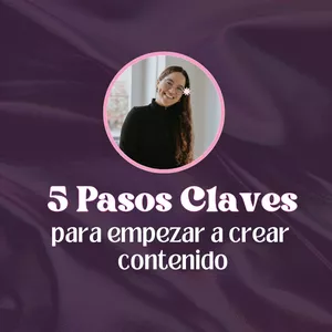 Imagen de portada para Ebook GUÍA PARA EMPEZAR A CREAR CONTENIDO