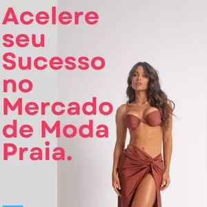 Imagem de capa para o Ebook Acelere seu sucesso no mercado de moda praia