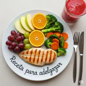 Imagen de portada para Ebook Receta para adelgazar 