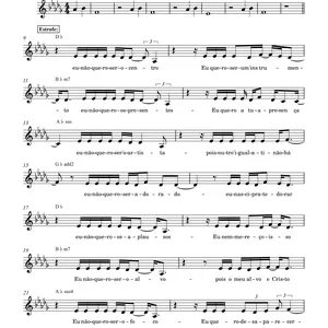 Imagem de capa para o Ebook Até Que Eu Não Consiga Mais Ficar de Pé (Ao Vivo) - Cifra - melodia e Letra