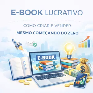 Imagem de E-book Lucrativo: Como Criar e Vender Mesmo Começando do Zero criado por Alihce Souto na hotmart