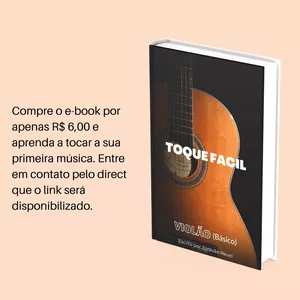 Imagem de capa para o Ebook Tocar Fácil (Violão)