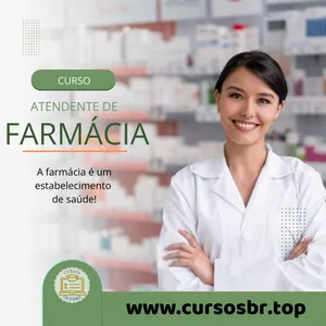 Imagem de capa para o Curso online CURSO ATENDENTE DE FARMÁCIA 