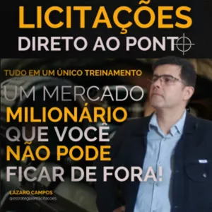 Imagem de Licitações Direto ao Ponto criado por Lázaro na hotmart