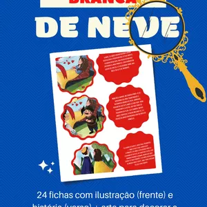 Imagem de capa para o Ebook BRANCA DE NEVE - HISTÓRIA NA LATA 