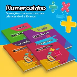 Numerozinho - Operações matemáticas para crianças de 6 a 10 anos