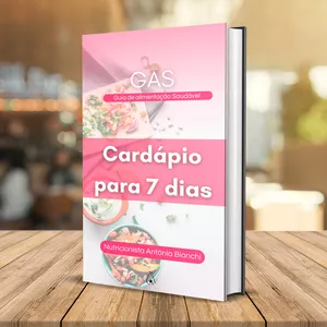 Imagem de capa para o Ebook Ebook - Cardápio para 7 dias (Guia de Alimentação Saudável)