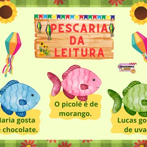 Imagem de capa para o Ebook 🎣📚Pescaria da Leitura