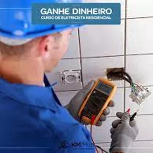 Imagem de capa para o Curso online Cursos de Eletricista Residencial e Industrial