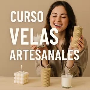 Imagen de portada para Curso online Velas como Negocio🕯️