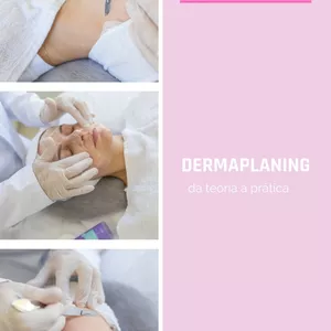 Imagem de capa para o Ebook Ebook  -  Curso Dermaplaning. 
