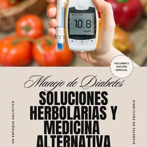Imagen de portada para Ebook Manejo de diabetes, Soluciones Herbolarias y Medicina  Alternativa