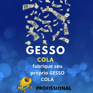 Imagem de capa para o Ebook  FORMULA GESSO COLA PROFISSIONAL