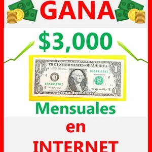 Imagen de portada para Ebook GANA $3000 mensuales por Internet