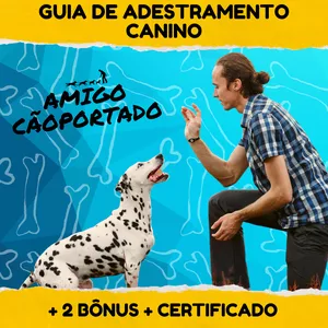 Imagem principal do produto O GUIA DE ADESTRAMENTO CANINO - AMIGO CÃOPORTADO